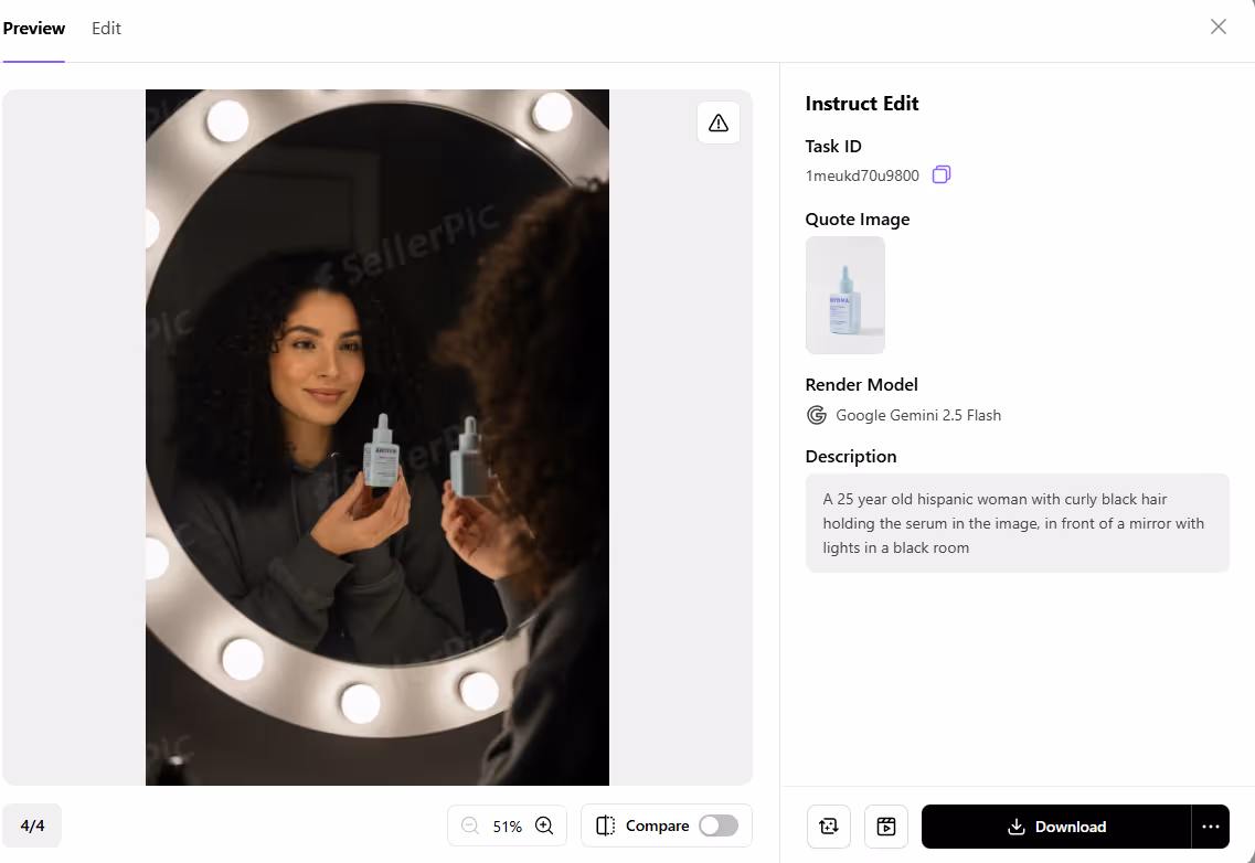 real life product photography by single product image
